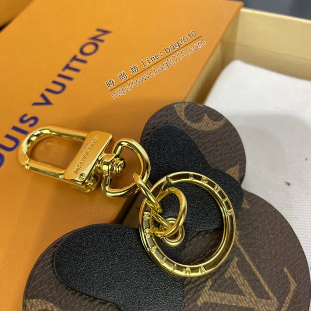 LOUIS VUITTON專櫃新款包包 路易威登Illustre Vivienne Funfair Xmas包飾 LV老花米奇鑰匙扣  ydh4080